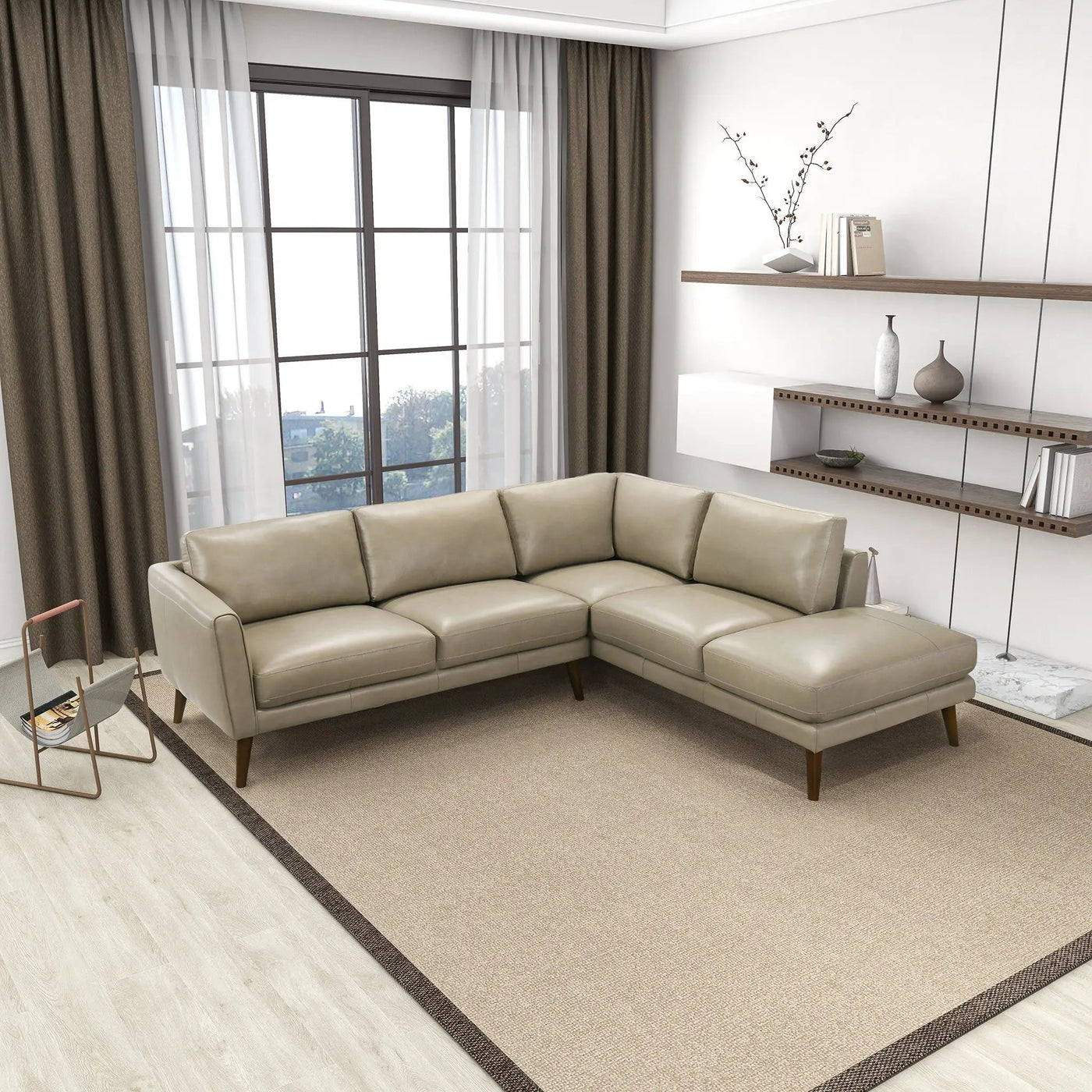 Benson - Sectional Sofa With Chaise by Unique Piece Furniture