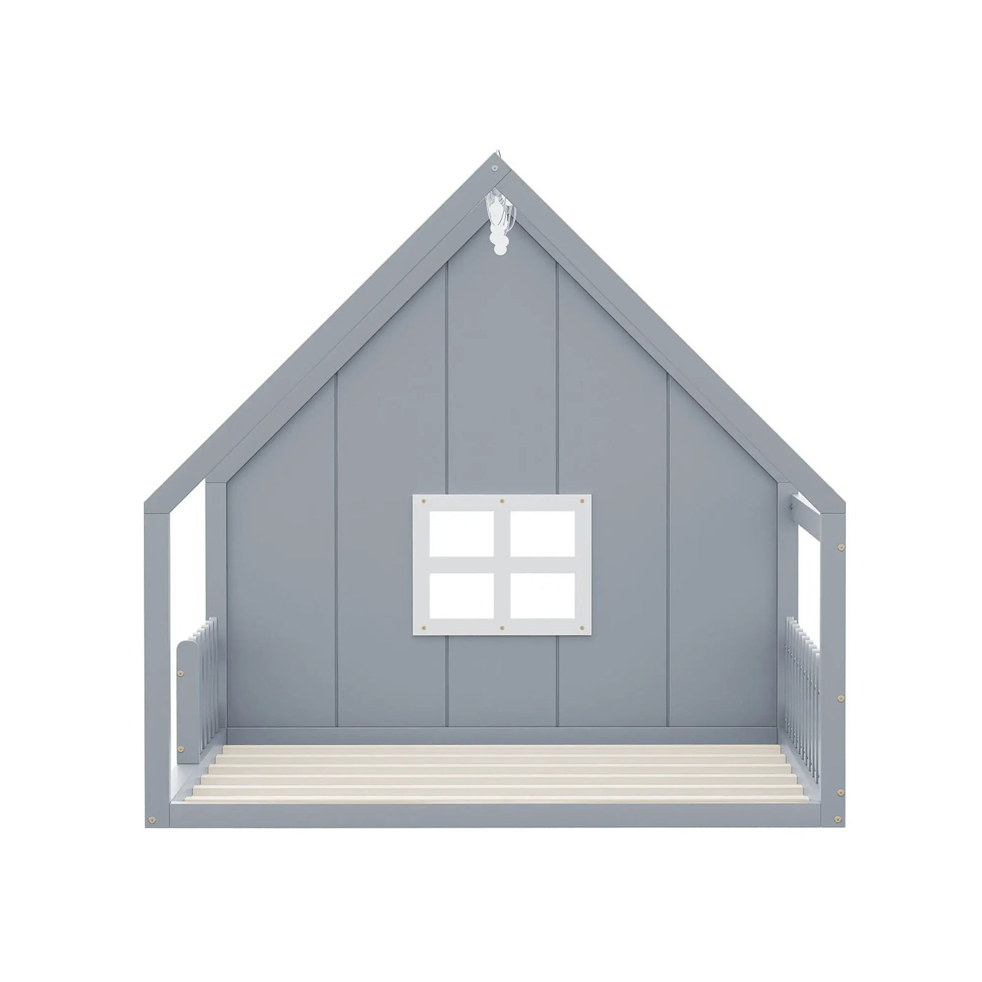 House Bed With Window And Fence by HouseOfZazla