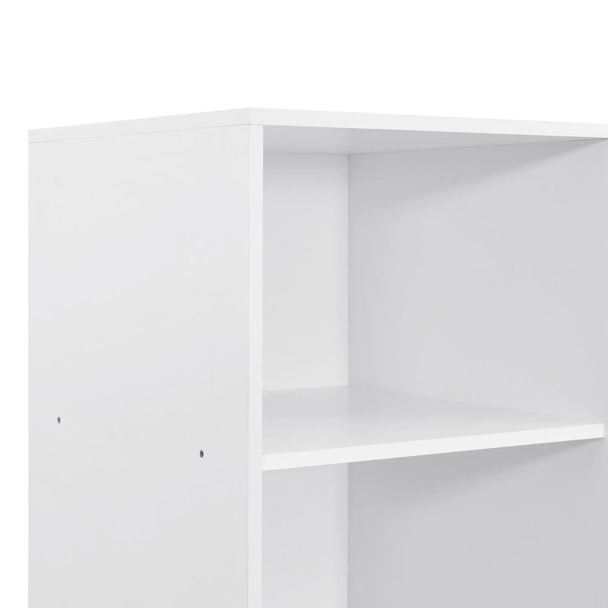 Doorless Storage Wardrobe For Dedroom With Shelves And 3 Drawers by HouseOfZazla