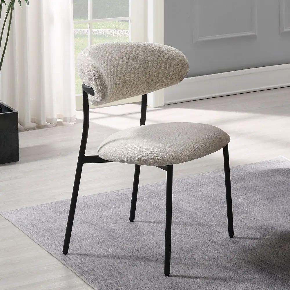 Jirina - Side Chair (Set of 2) - Beige Chenille by Unique Piece Furniture