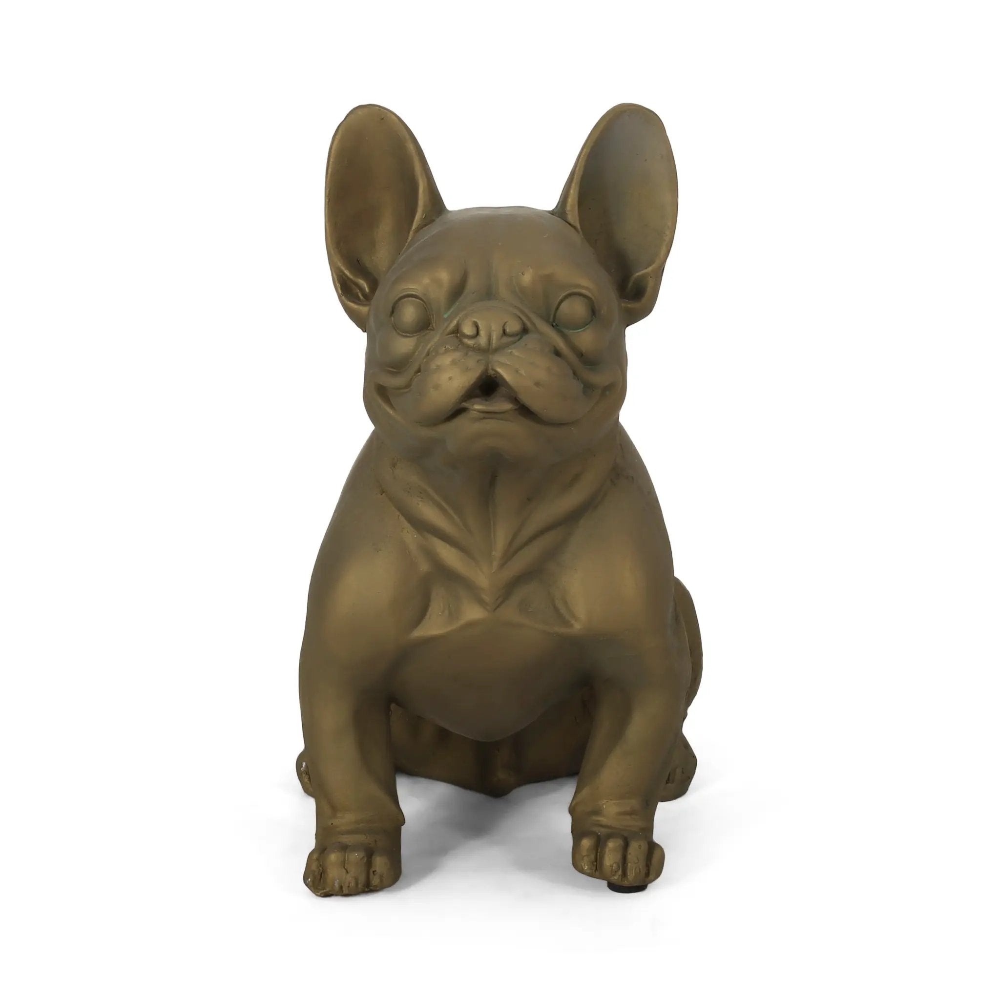 Dog Garden Sculpture, Outdoor French Bulldog Garden Statue by HouseOfZazla