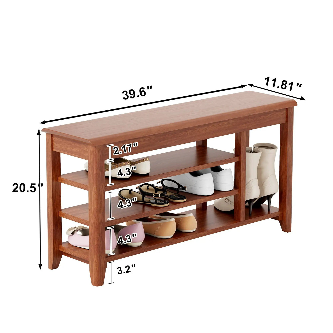 Multi Functional Double Layer Shoe Stool by HouseOfZazla