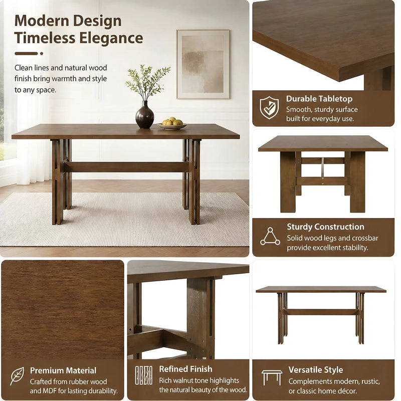7-Piece Dining Table Set by HouseOfZazla