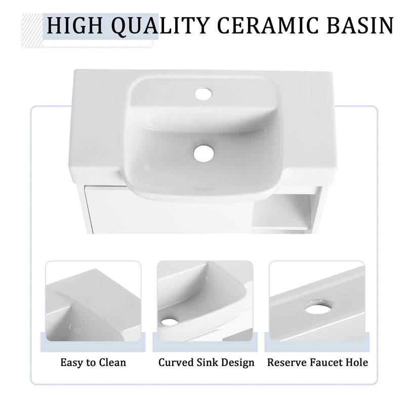 24'' Wall-Mounted Bathroom Vanity by HouseOfZazla