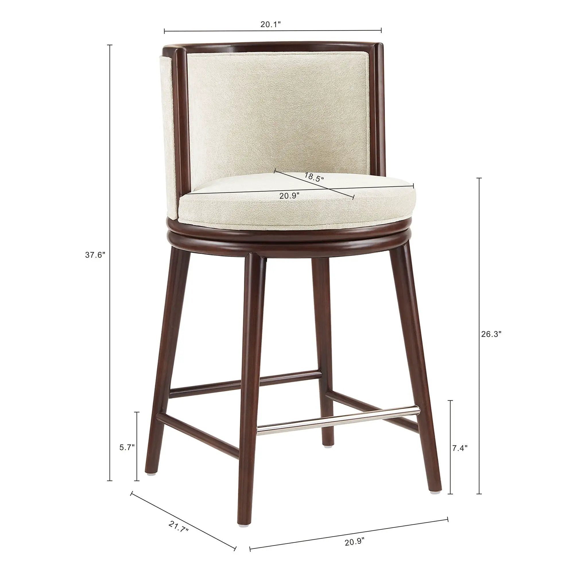 Evalyn - Counter Stool by HouseOfZazla