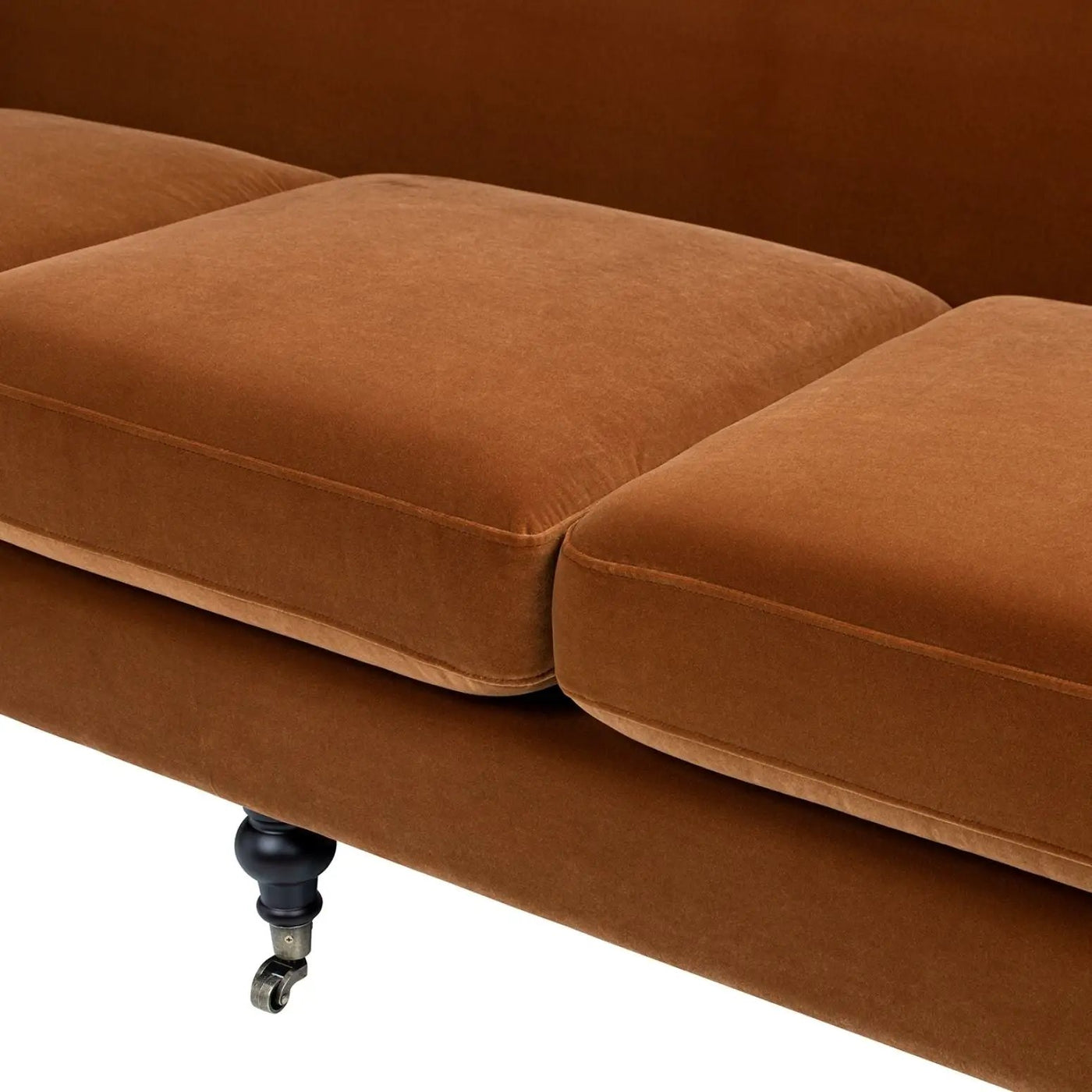Alana Lawson - Modern Three Cushion Tightback Sofa by HouseOfZazla