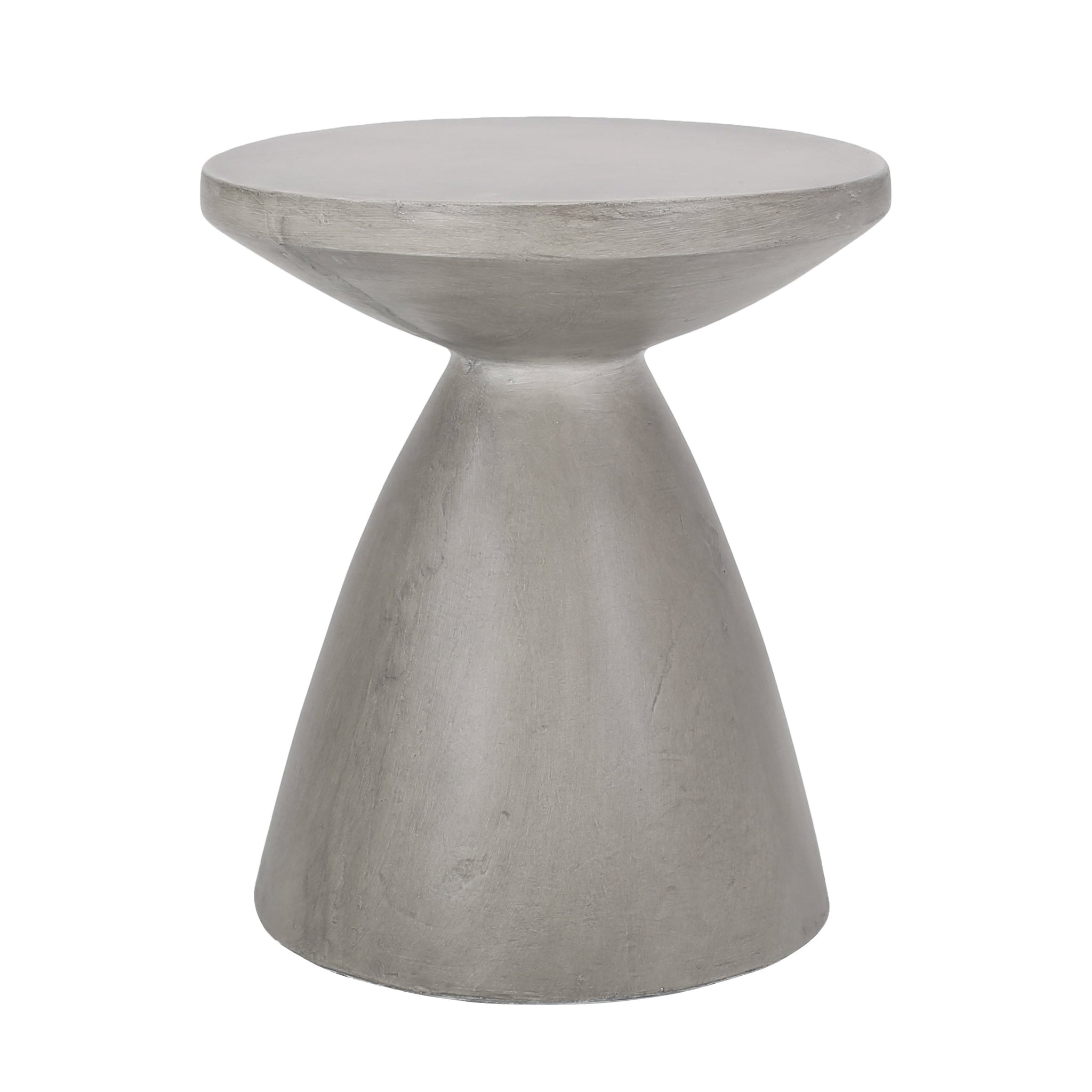 Outdoor Lightweight Concrete Side Table by HouseOfZazla