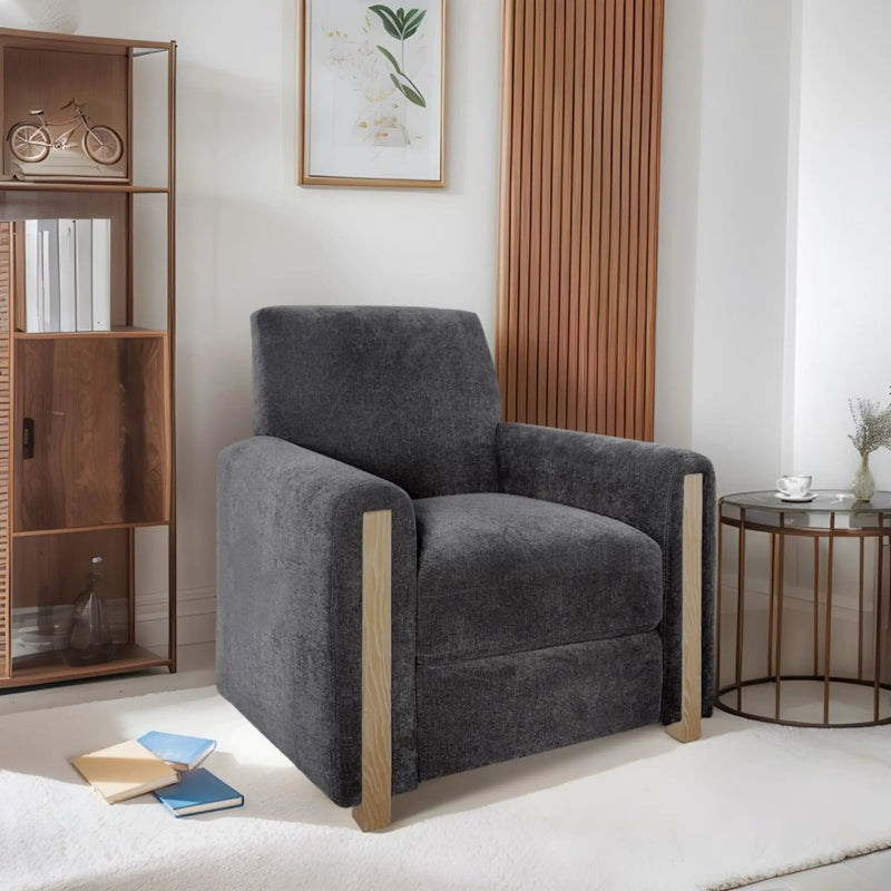Recliner Chair - Gray by HouseOfZazla