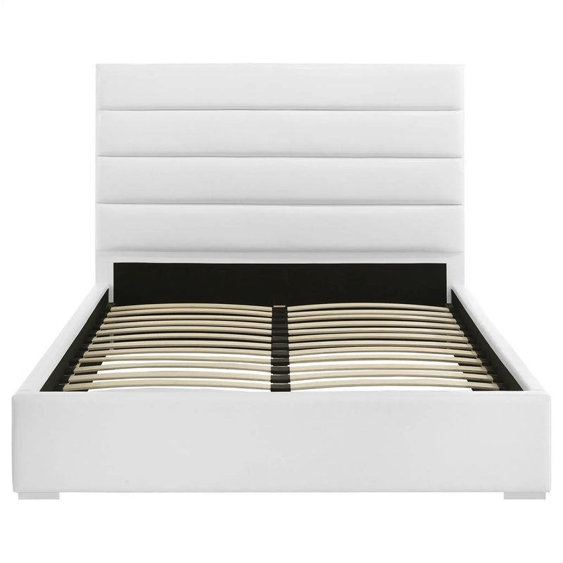 Felicity 53-inch Upholstered California King Bed White by Unique Piece Furniture