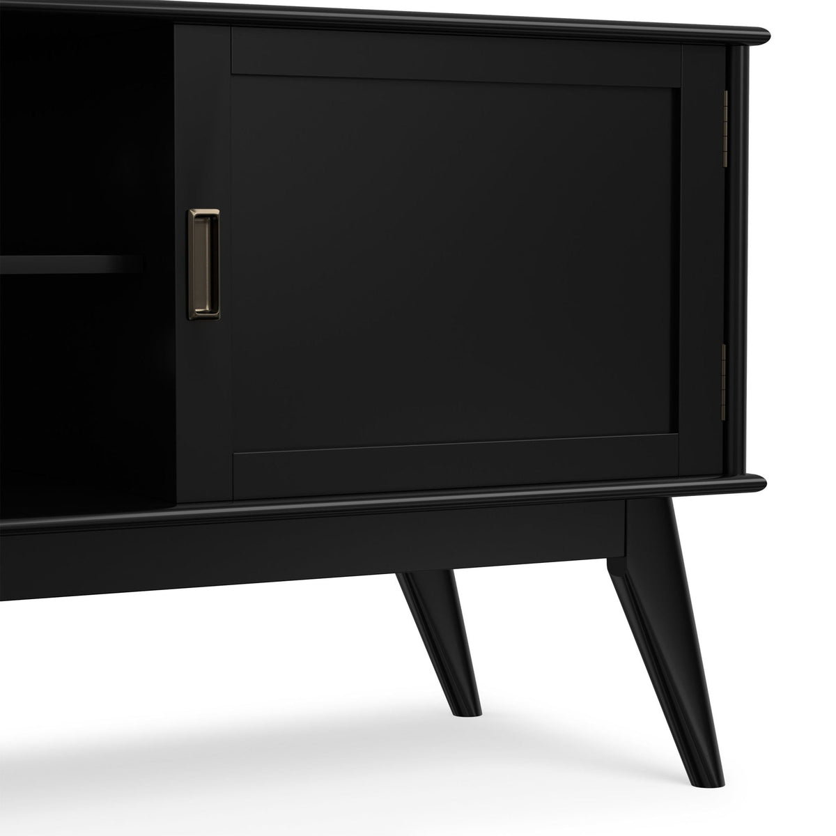 Draper - Handcrafted Mid Century Low TV Media Stand, photo 37 of 40
