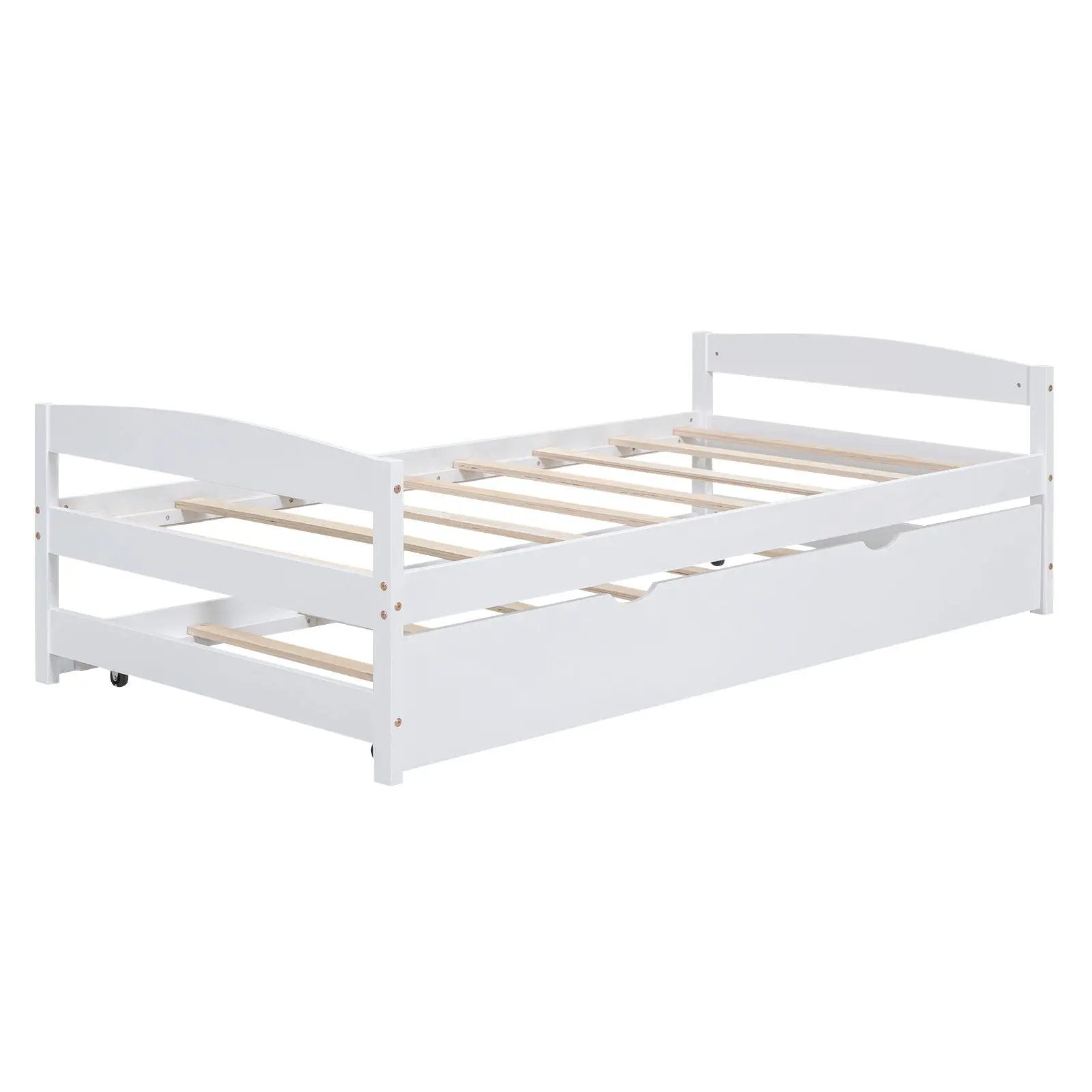 Platform Bed With Trundle