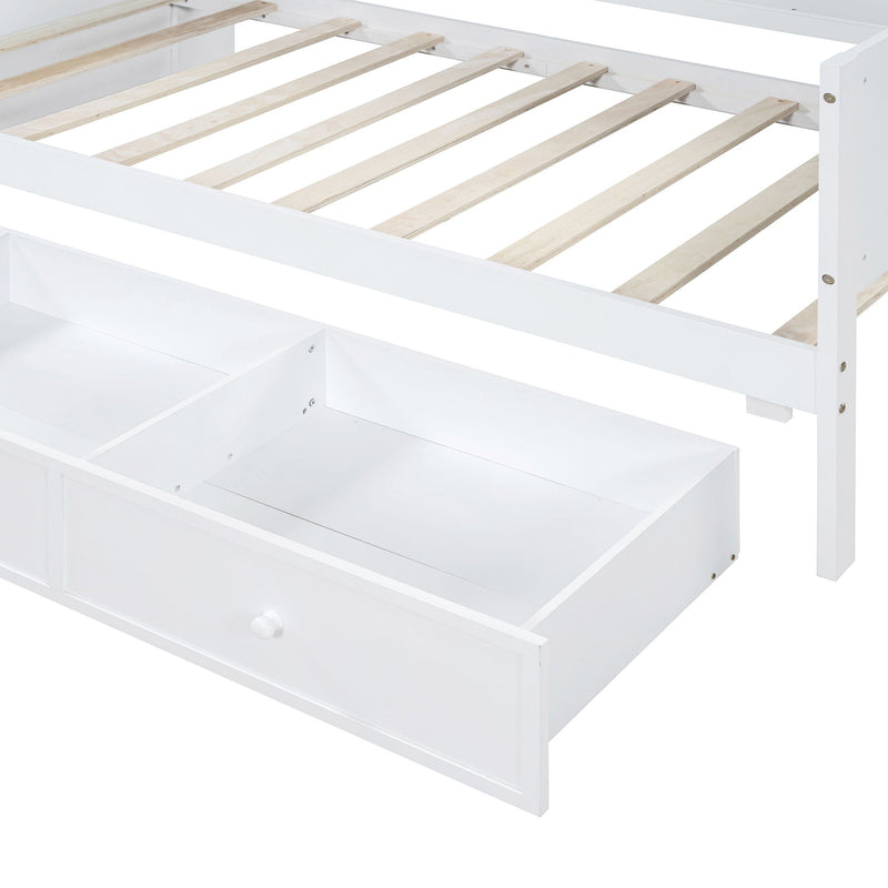 Daybed With 3 Drawers USB Ports And Desk by HouseOfZazla