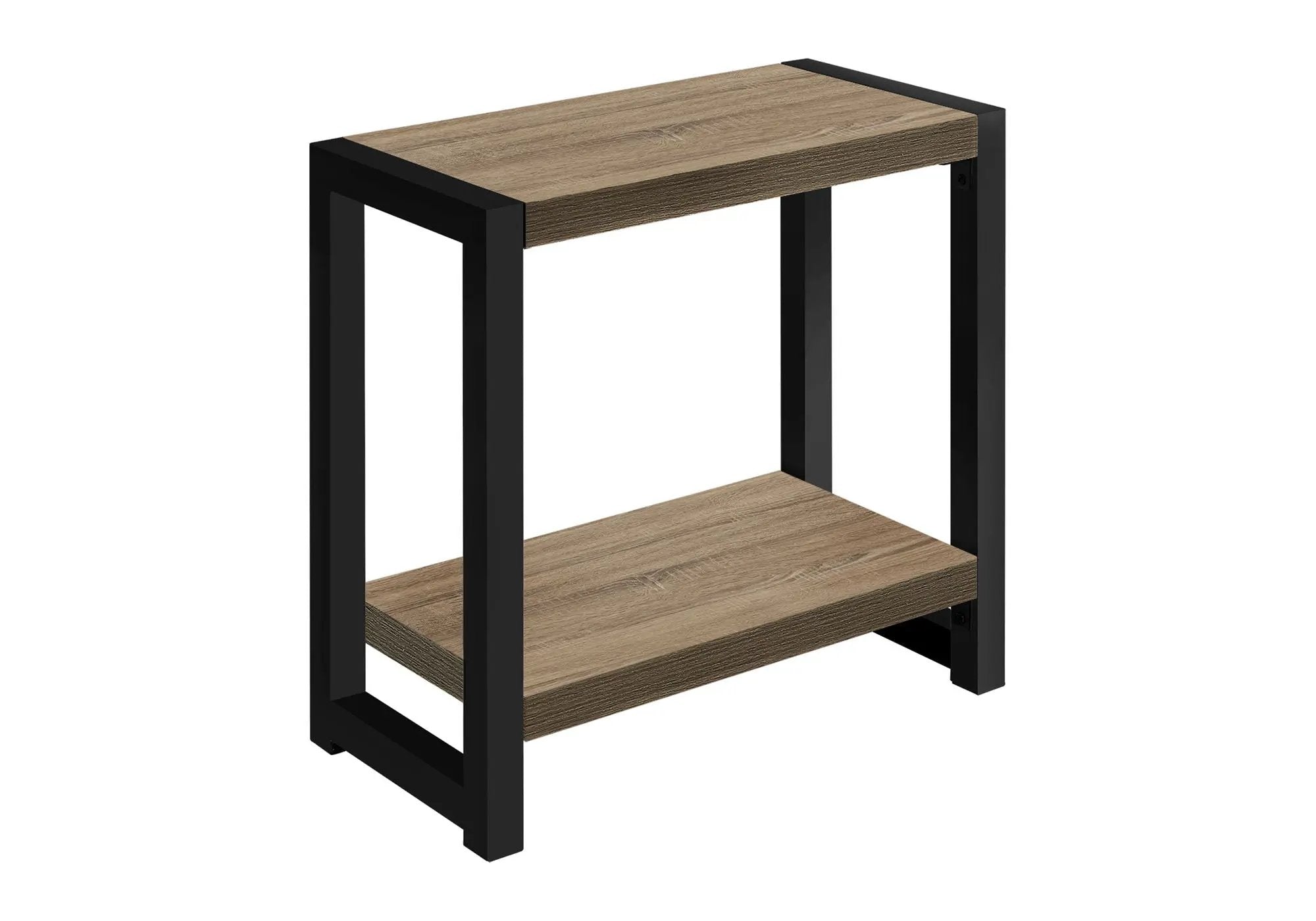 Accent Side Table, Narrow, Small, 2 Tier, Contemporary And Modern by Unique Piece Furniture