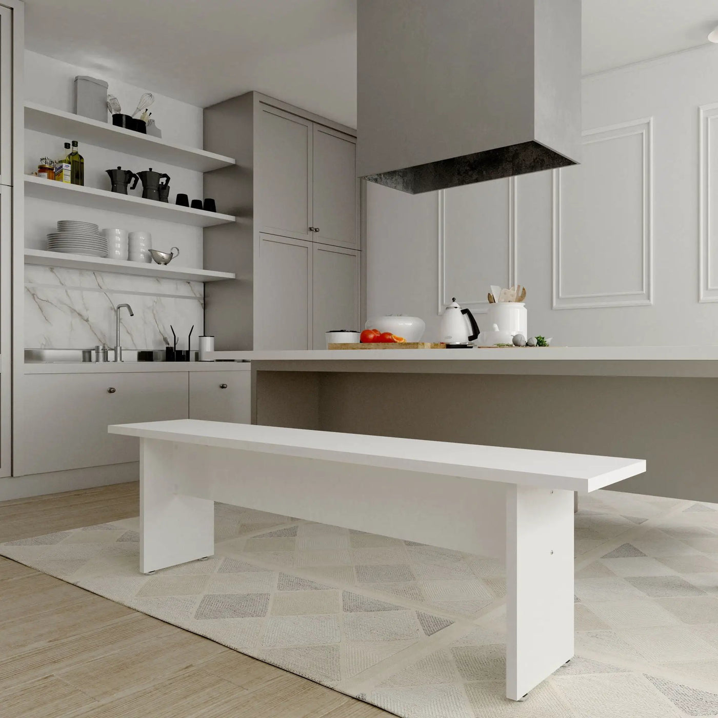 Nomad - Dining Bench For 2 Persons by HouseOfZazla