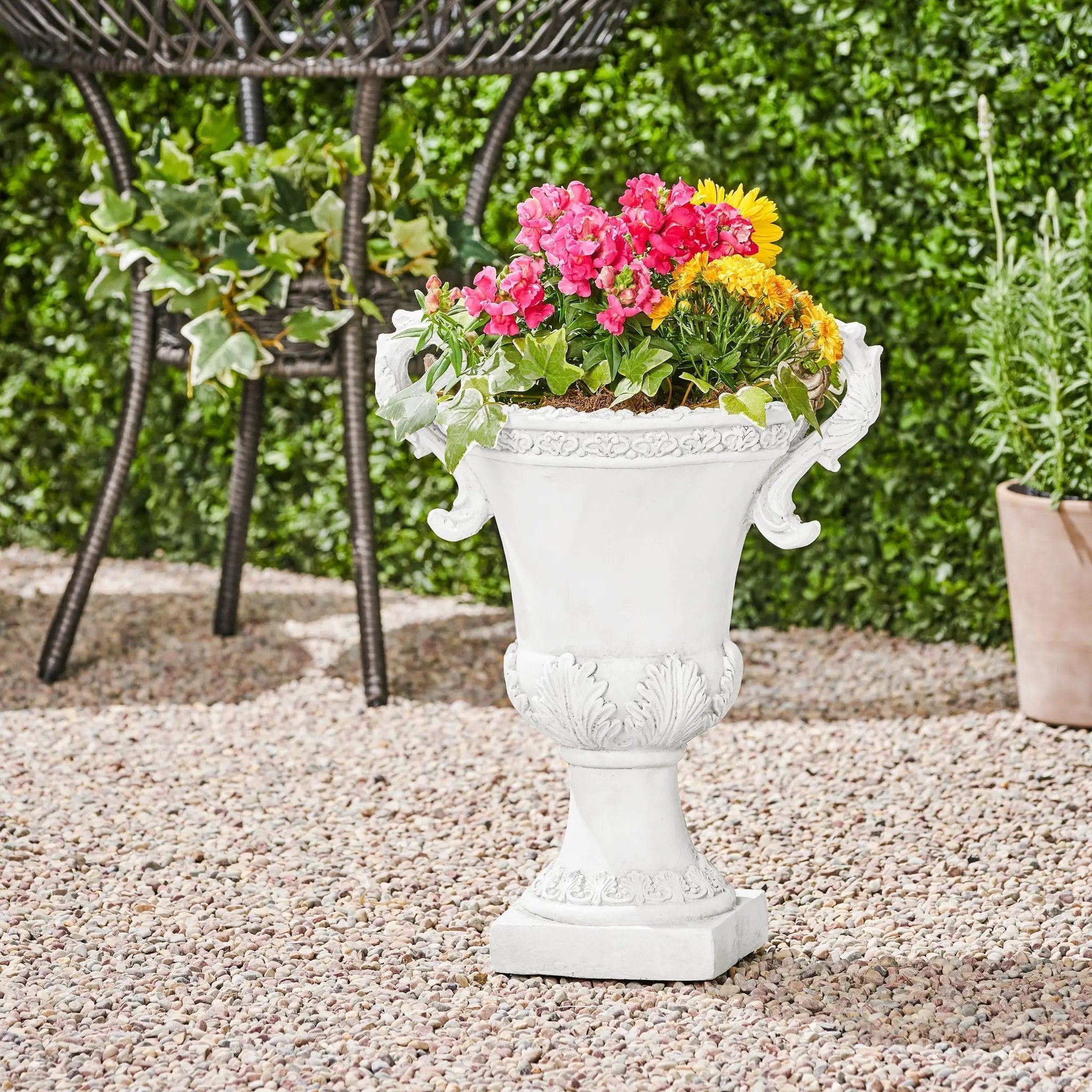 Roman Style MGO Garden Urn Planter by HouseOfZazla