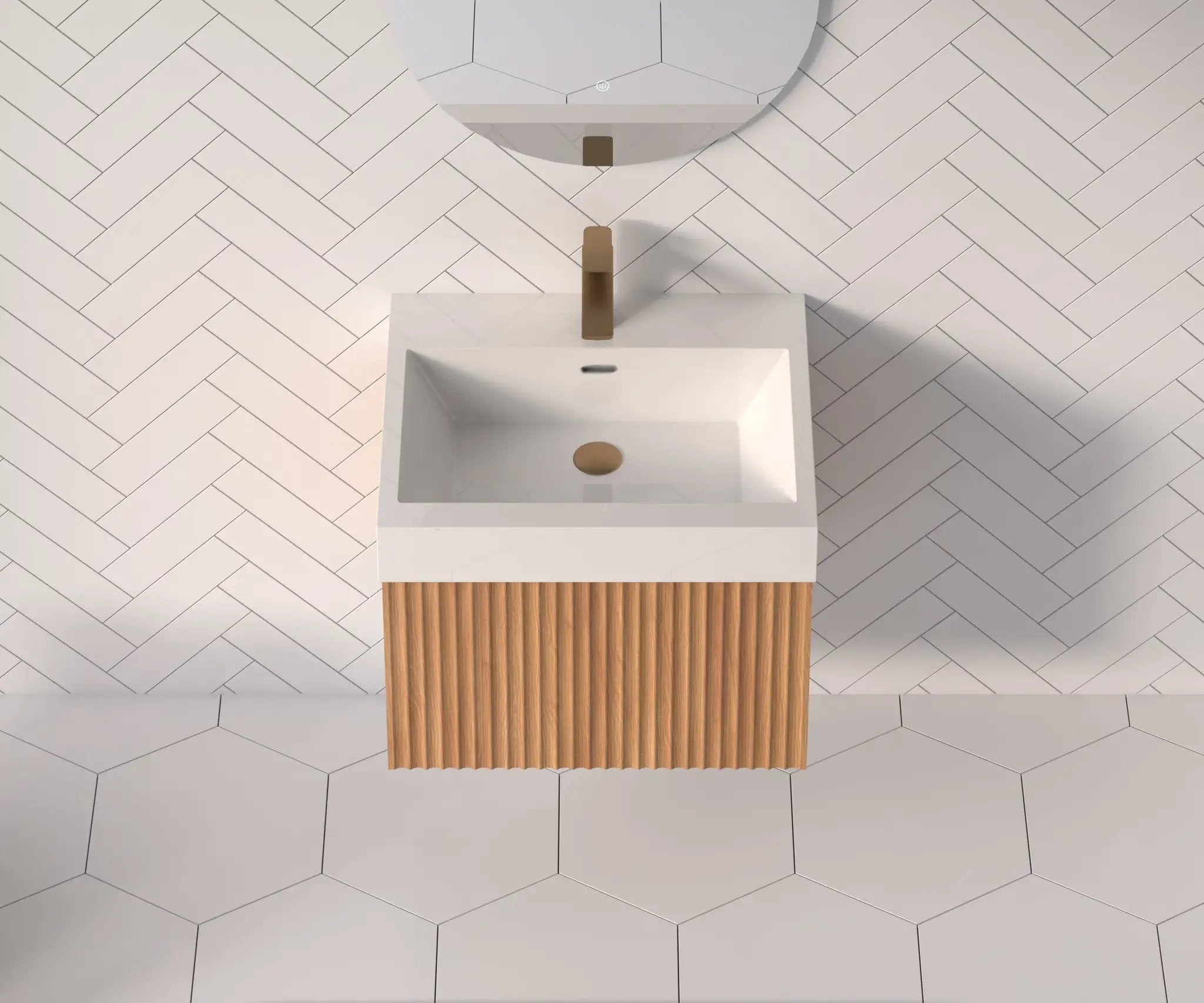 24" Bathroom Vanity with Sink by HouseOfZazla