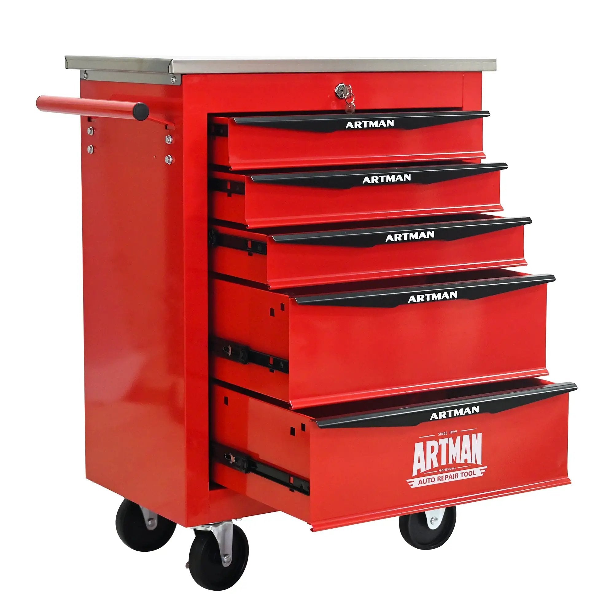 5 Drawers Multifunctional Tool Cart with Wheels by HouseOfZazla