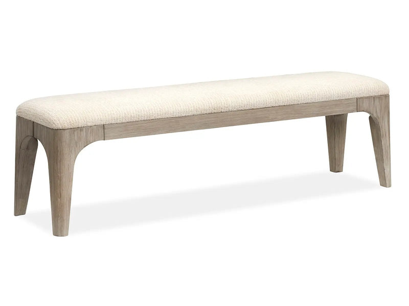Braelyn - Long Bench - Dorian Gray by Unique Piece Furniture