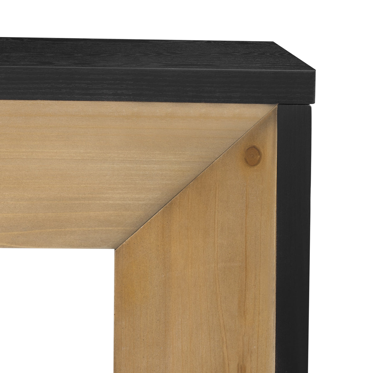 Mirod Elegant Console Table with Fireplace Design – Wood Veneer, photo 9 of 9