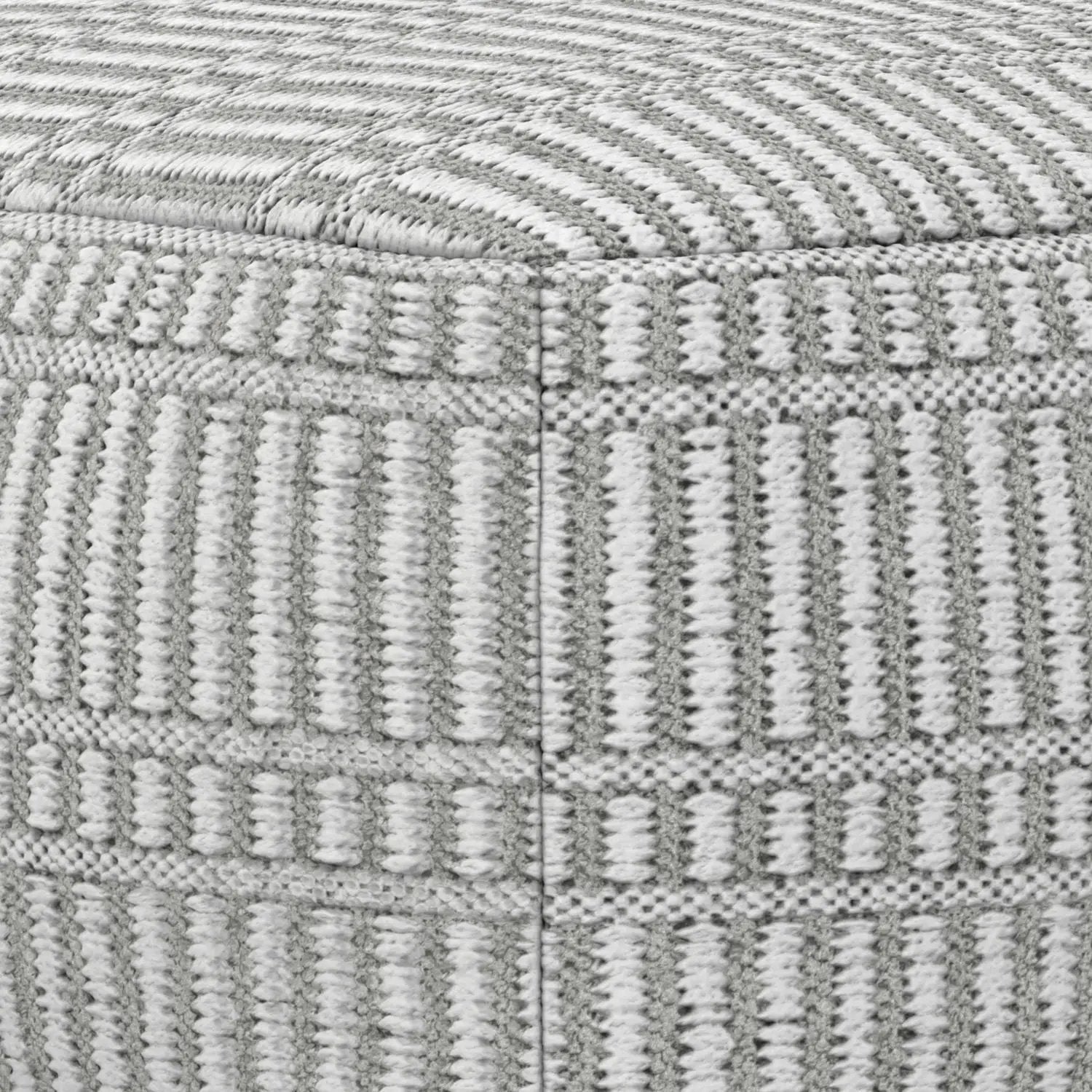 Safford - Square Outdoor / Indoor Pouf by HouseOfZazla