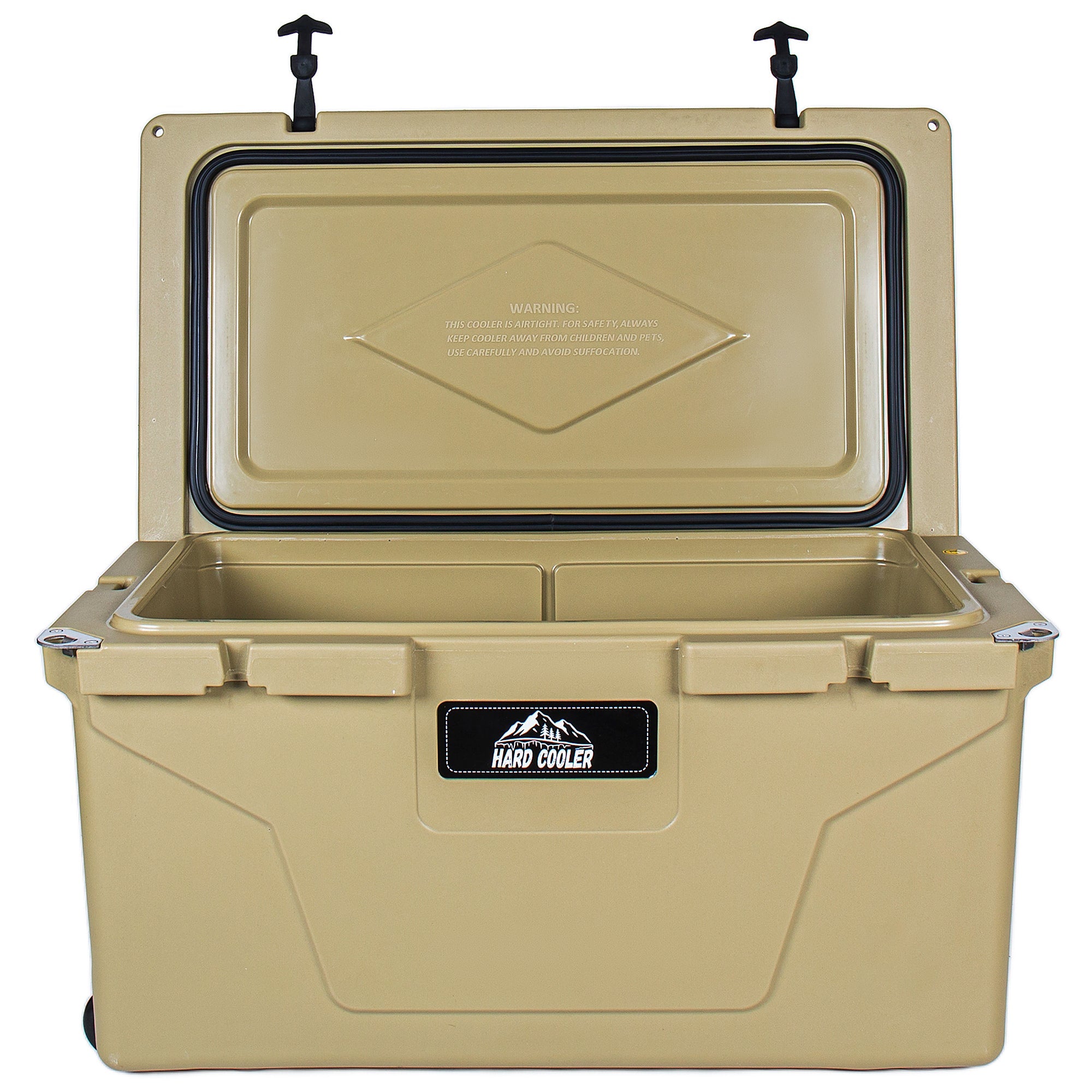 85 Quart Khaki Bear-Resistant Rotomolded Cooler by HouseOfZazla