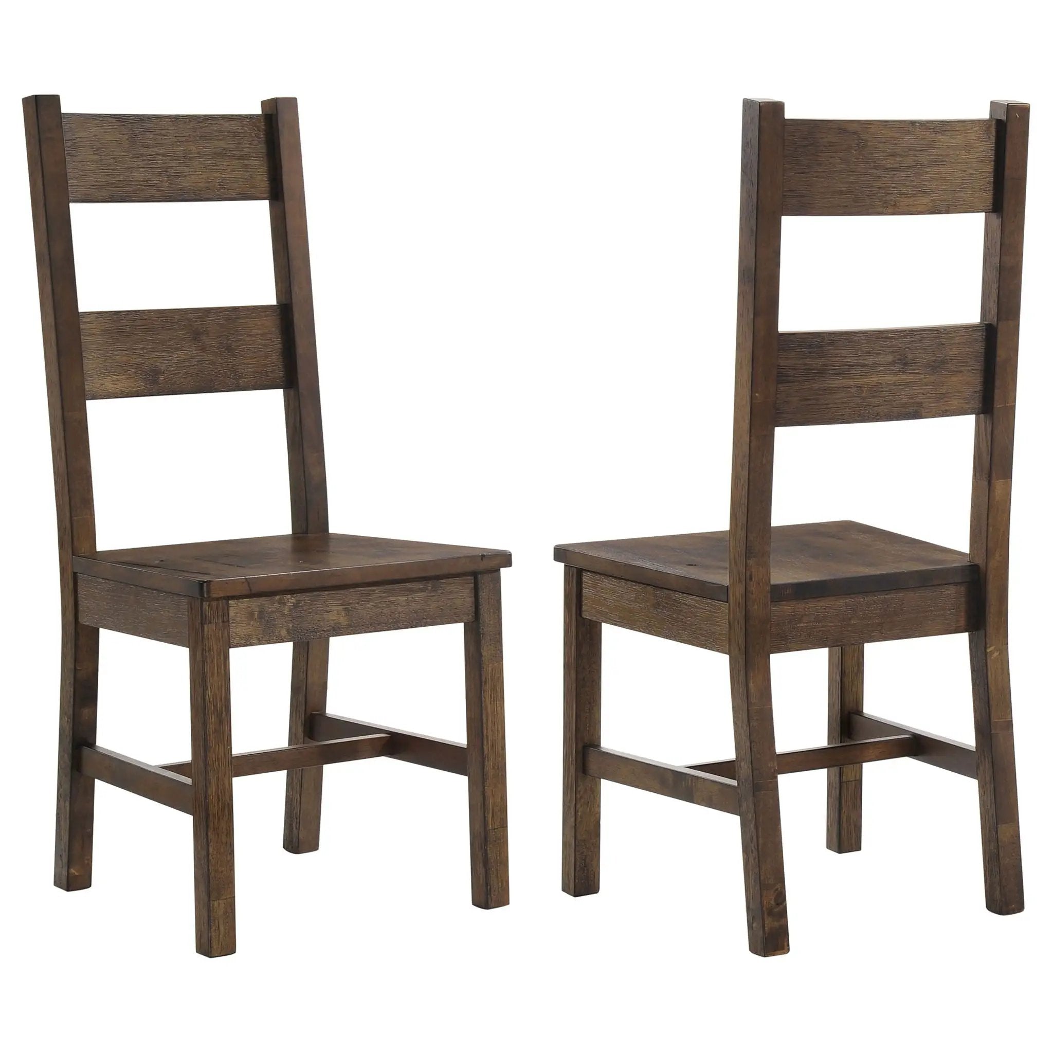 Coleman Dining Side Chair Rustic Golden Brown (Set of 2) by Unique Piece Furniture