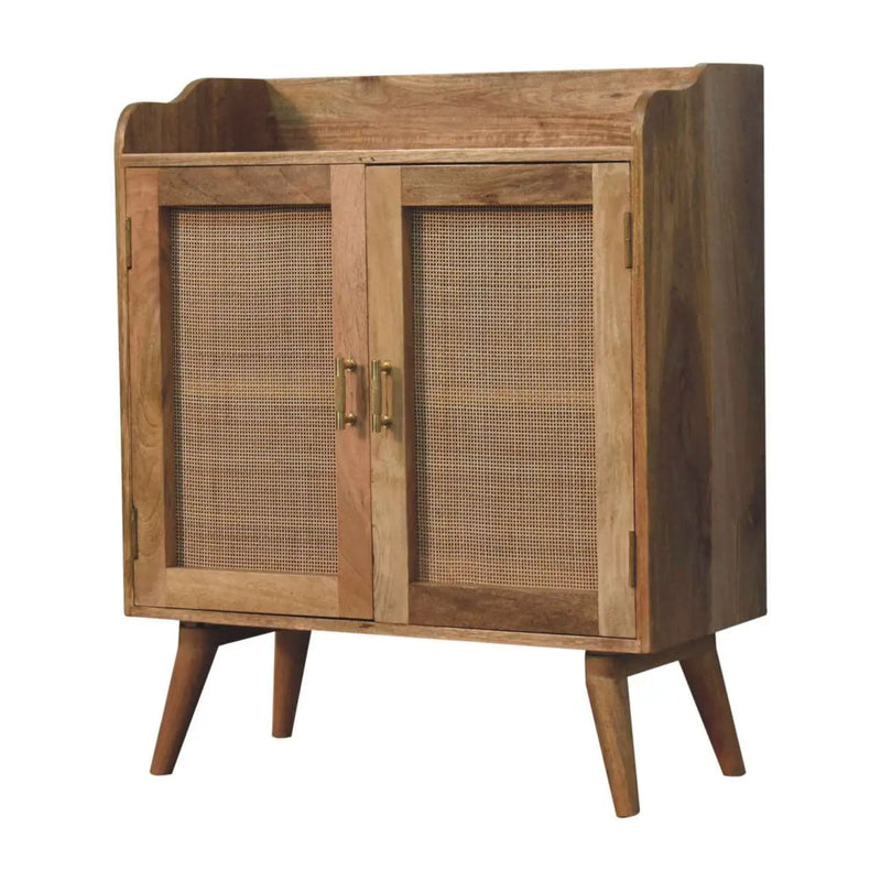 Larissa - T Bar Raised Cabinet - Brown by HouseOfZazla