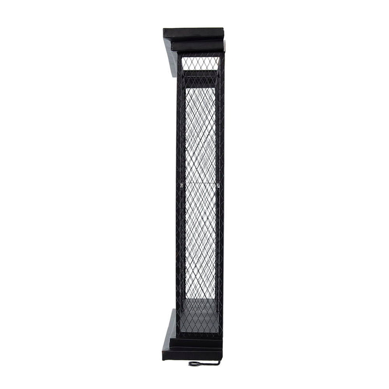 Floating Wine Bar Shelf with Glass Holder and Display Shelves - Black, photo 15 of 15