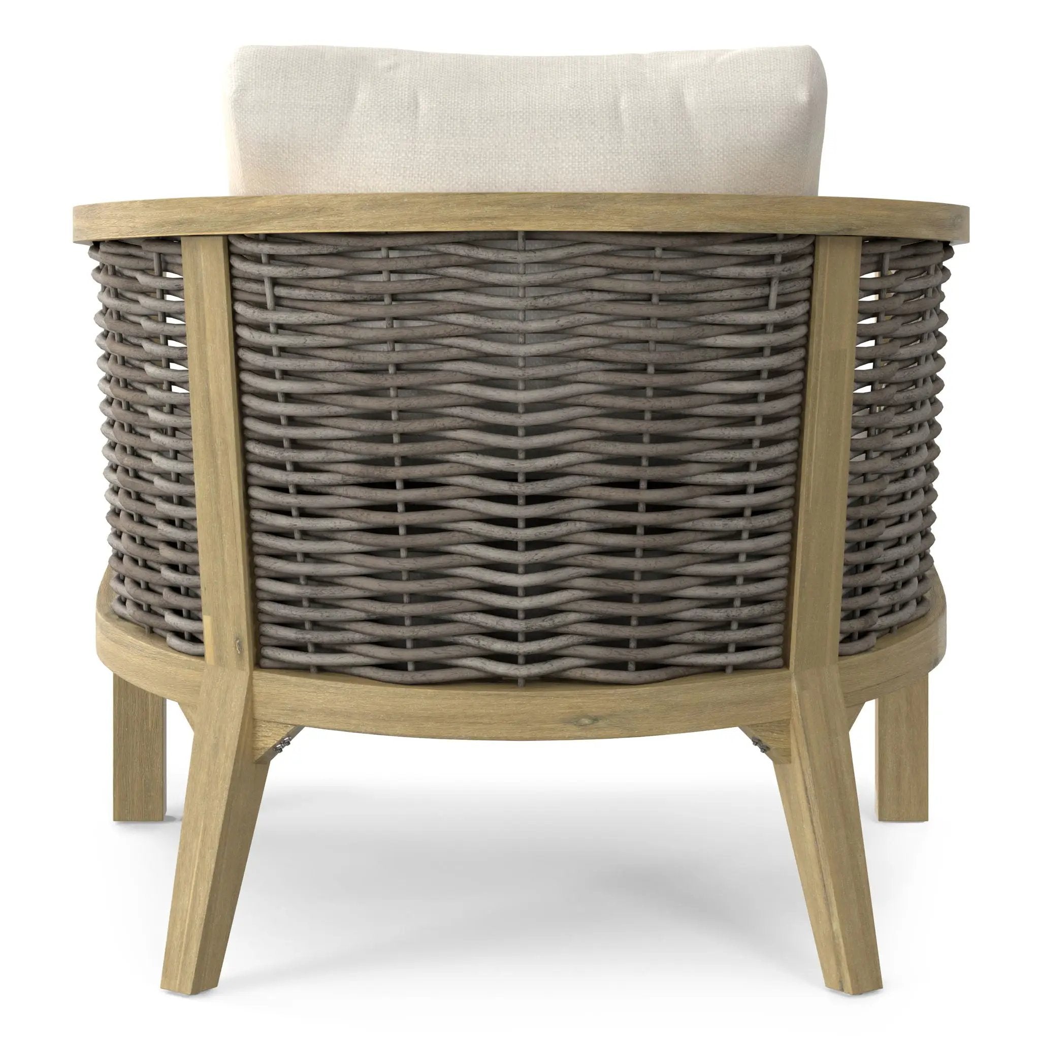 Parkside - Outdoor Conversation Chair (Set of 2) - Natural by HouseOfZazla