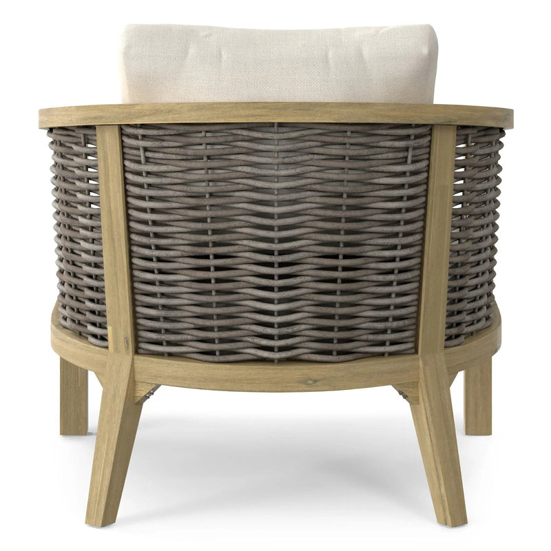 Parkside - Outdoor Conversation Chair (Set of 2) - Natural by HouseOfZazla