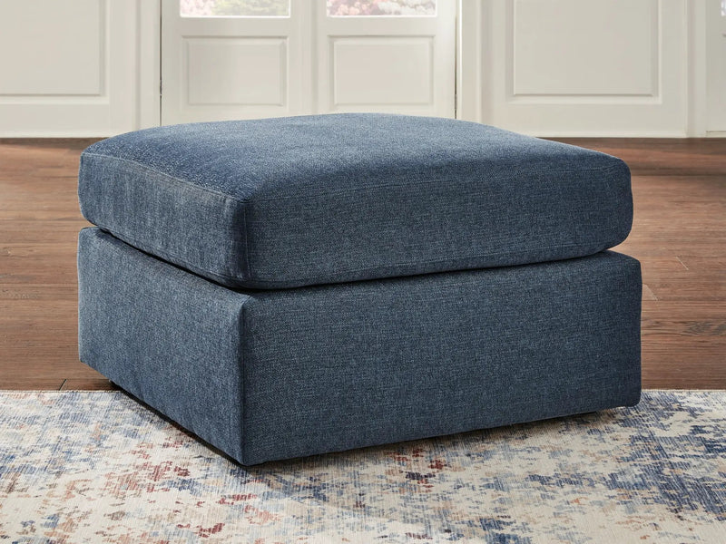 Modmax - Oversized Accent Ottoman - Fabric - Ink by Unique Piece Furniture