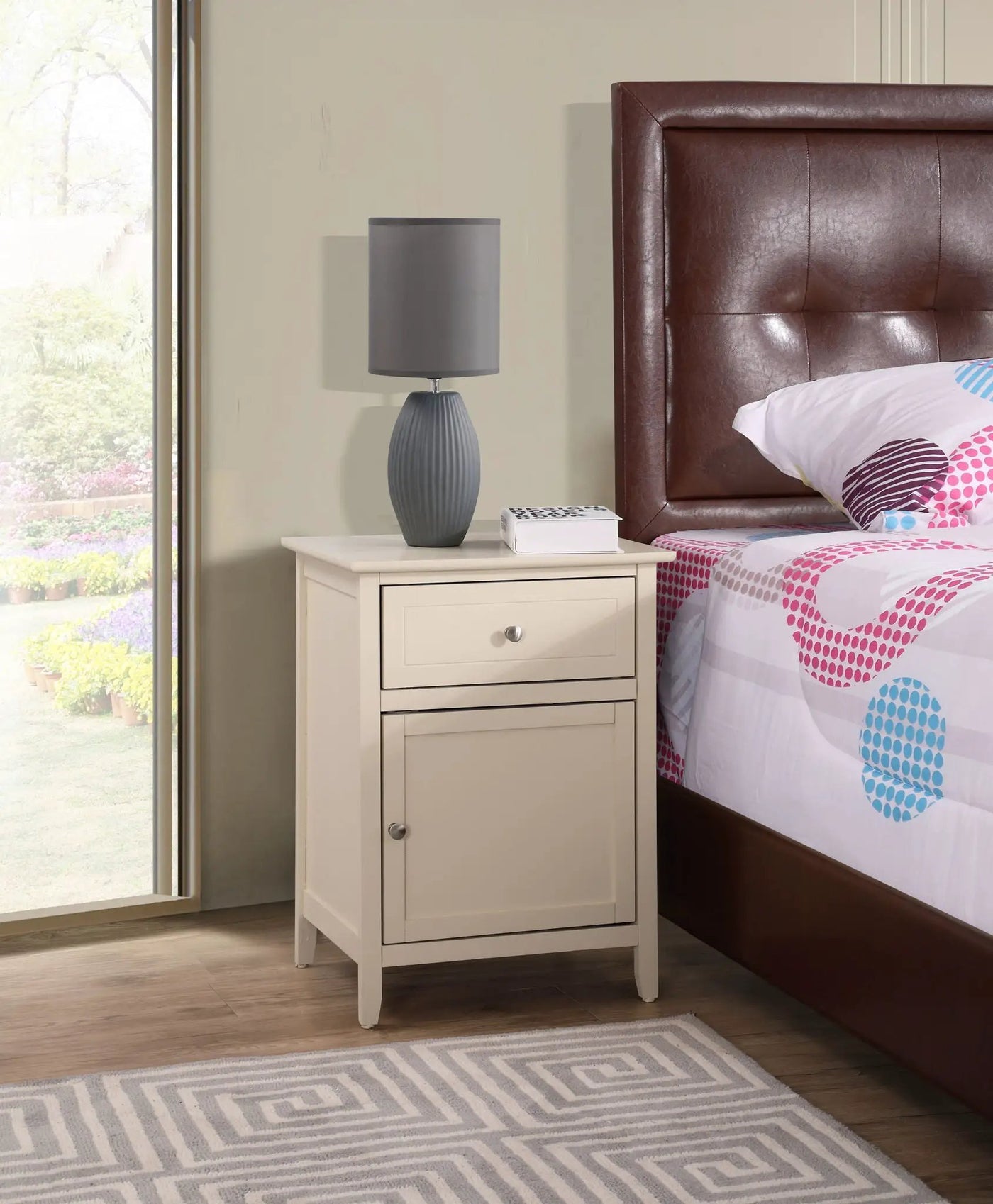 1 Drawer / 1 Door Nightstand by HouseOfZazla