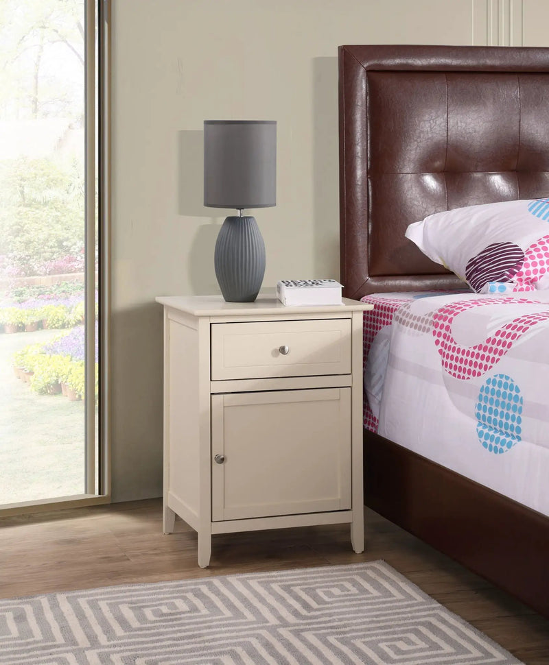 1 Drawer / 1 Door Nightstand by Unique Piece Furniture