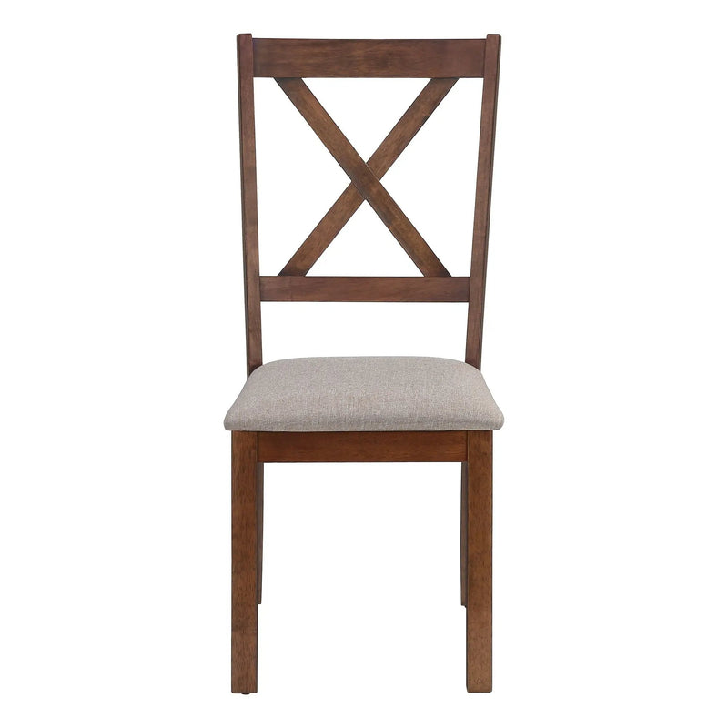 Dining Chair Side, Upholstered For Dining Room, Transitional (Set of 2) by Unique Piece Furniture