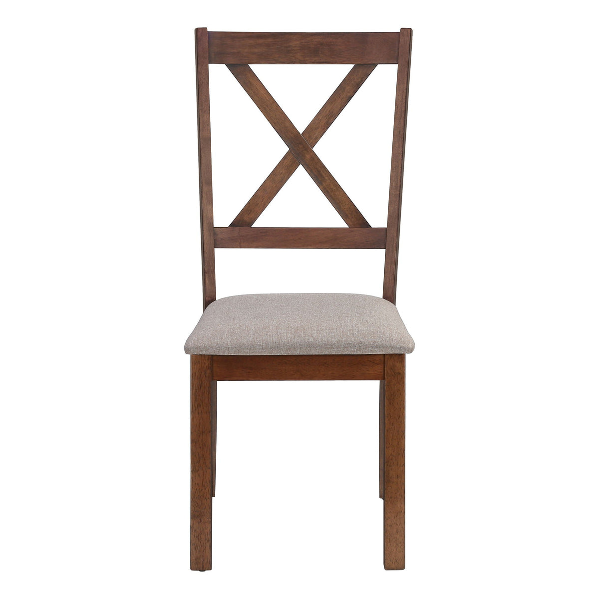 Transitional Upholstered Dining Chairs Set of 2, photo 7 of 8