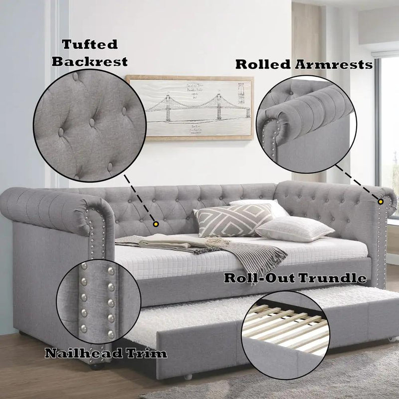 Justice - Daybed & Trundle by Unique Piece Furniture