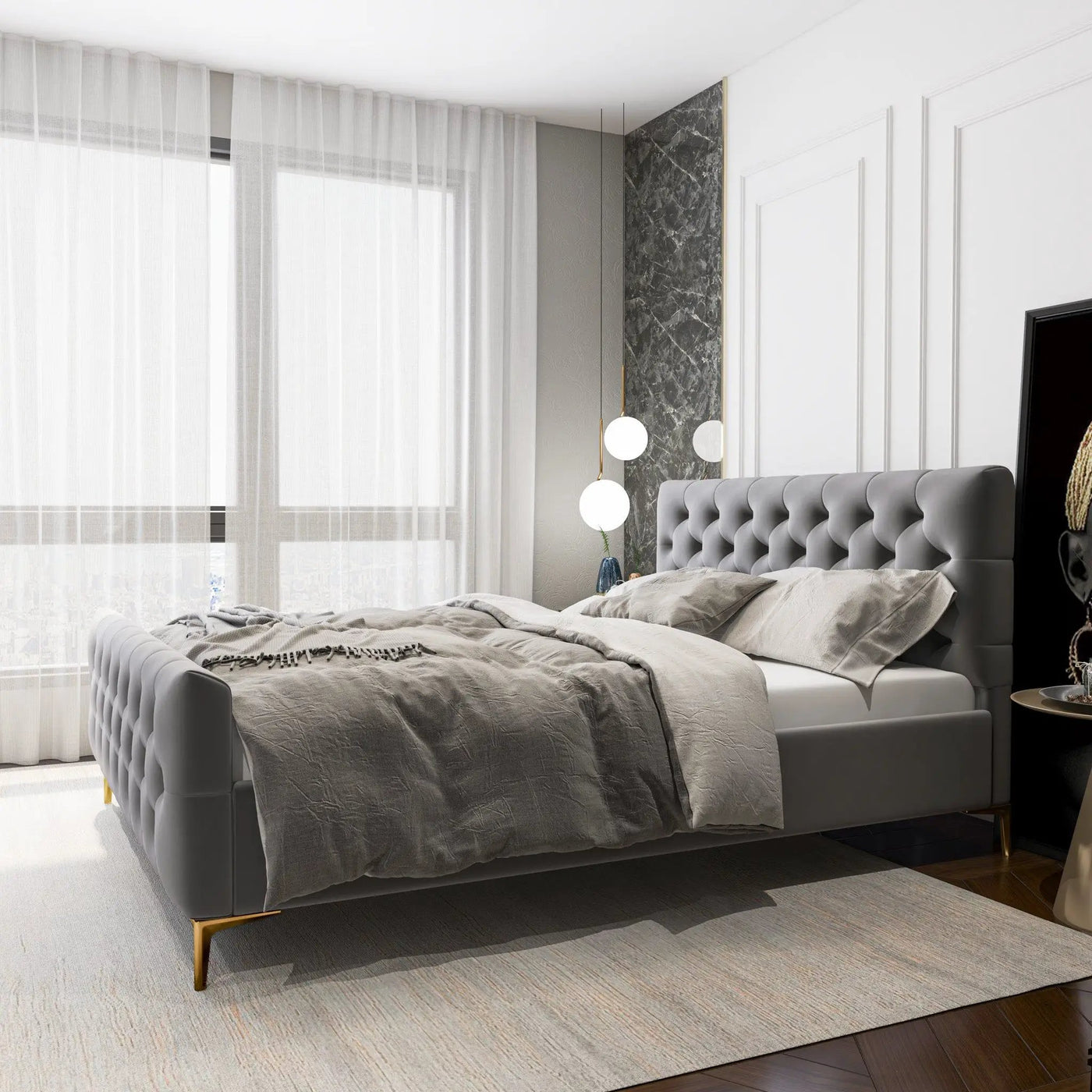 Bailey - Elegant Design Bed by HouseOfZazla