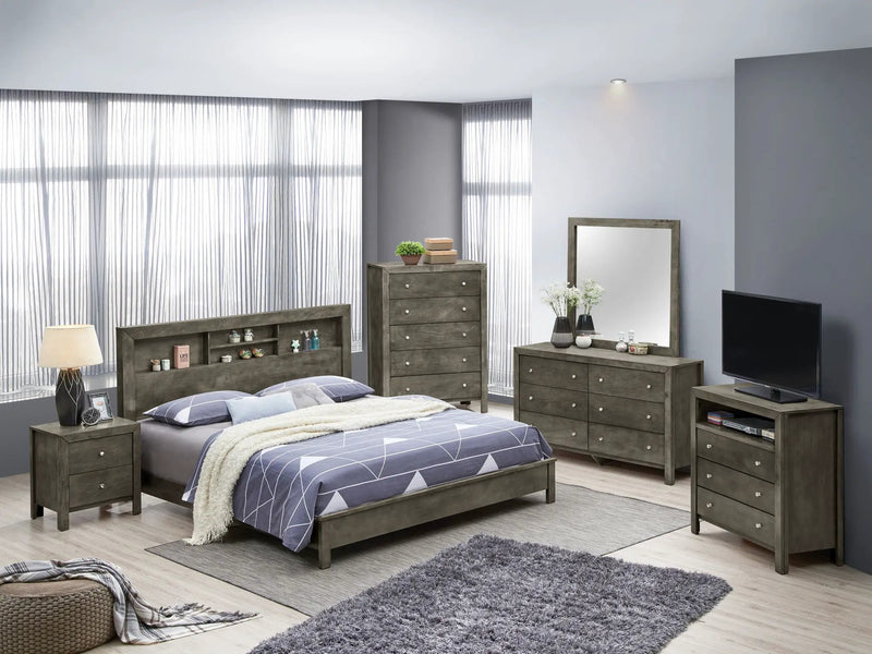 Bed With Transitional Design Stylish by Unique Piece Furniture