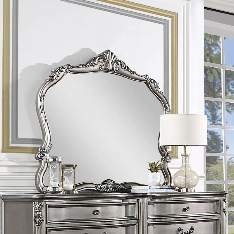 Ariadne - Mirror - Antique Platinum by Unique Piece Furniture