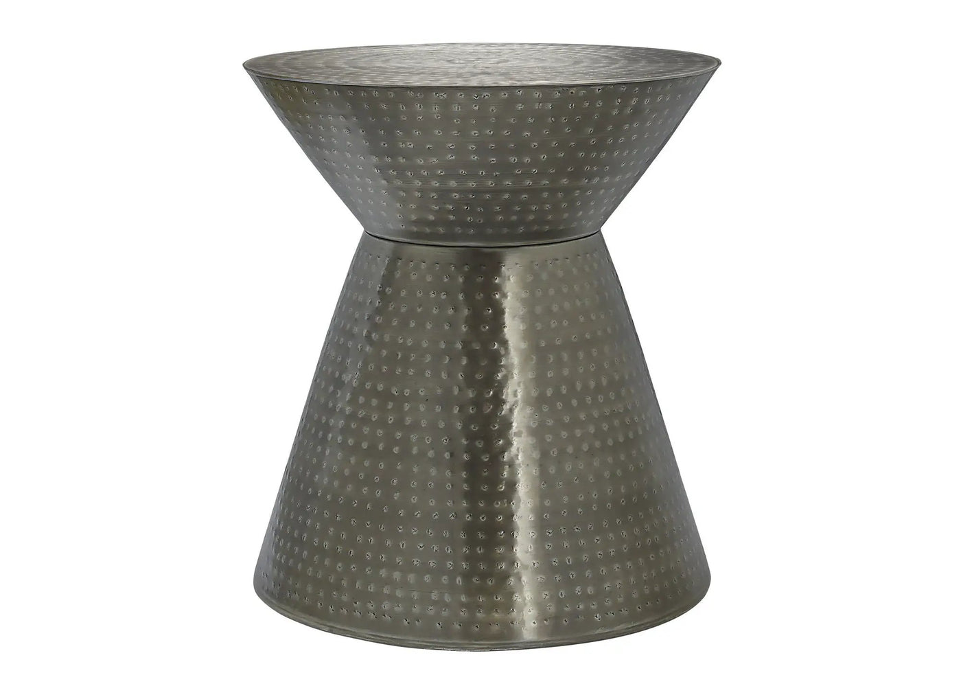 Drum Accent Side Table, Contemporary & Modern Elegant Design by HouseOfZazla