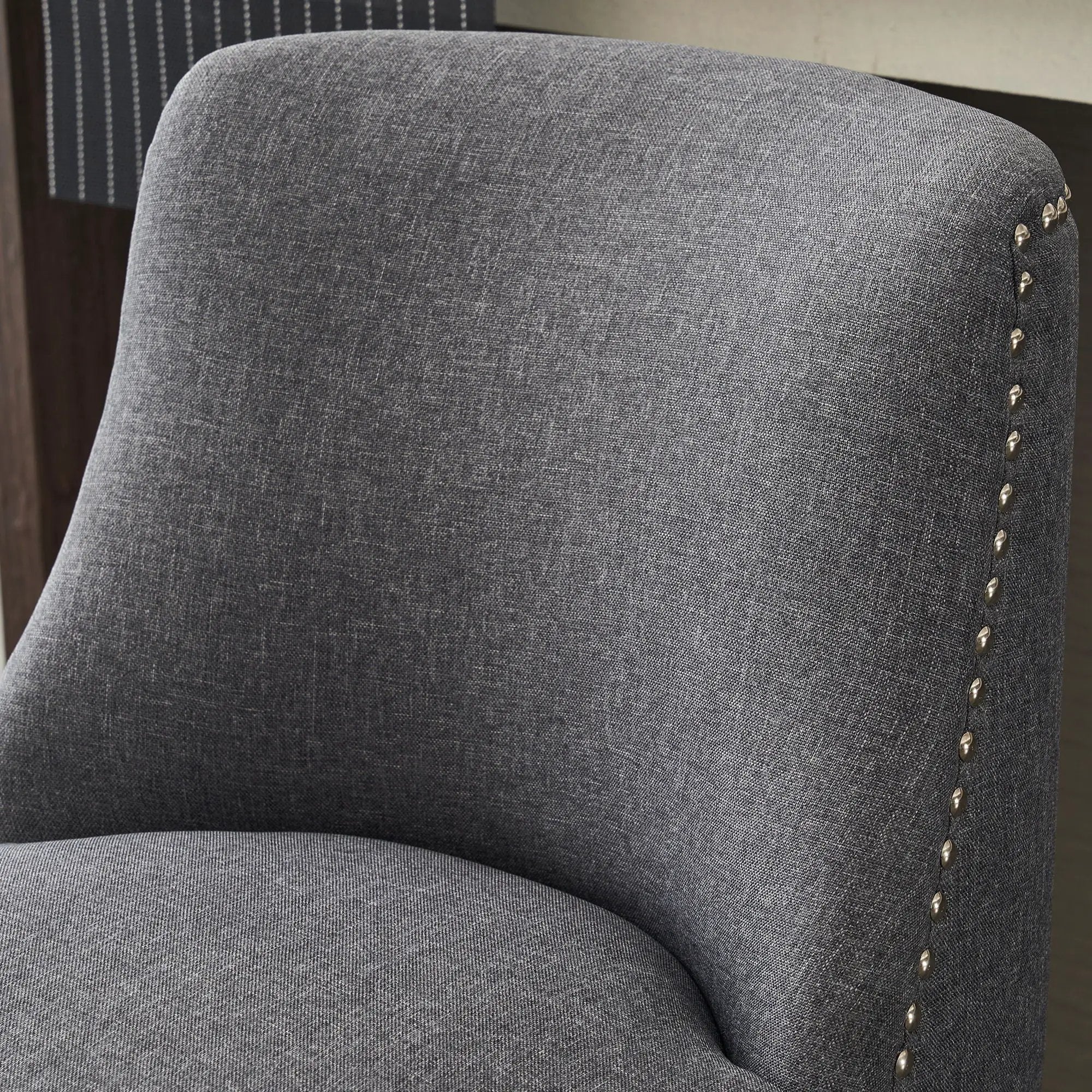 Upholstered Swivel Bar Stool by HouseOfZazla