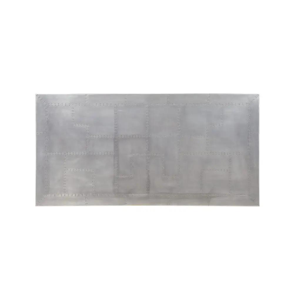 Kaylia - Dining Table - Aluminum & Gunmetal by Unique Piece Furniture