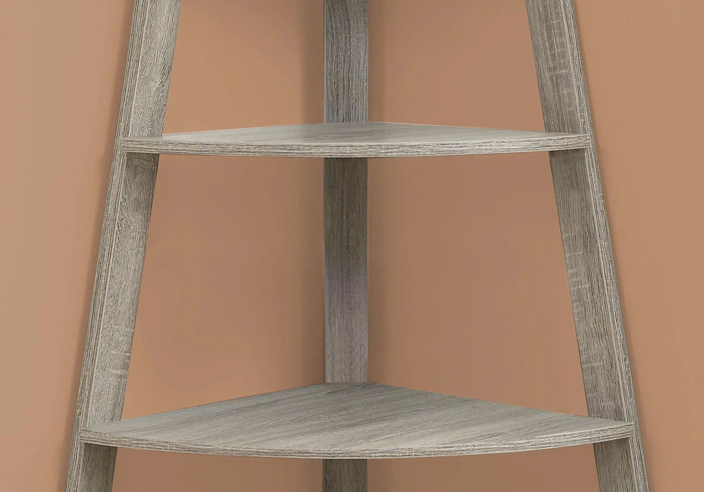 4-Tier Corner Bookshelf, Modern & Contemporary Style by HouseOfZazla