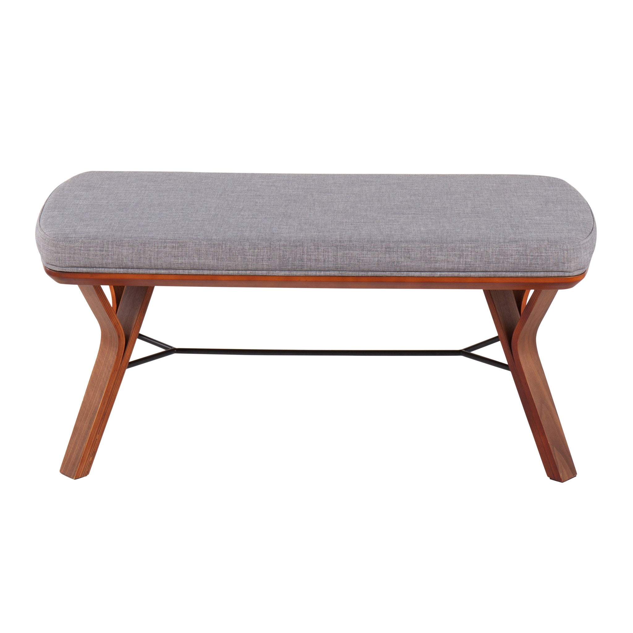 Folia - Mid Century Modern Bench by HouseOfZazla