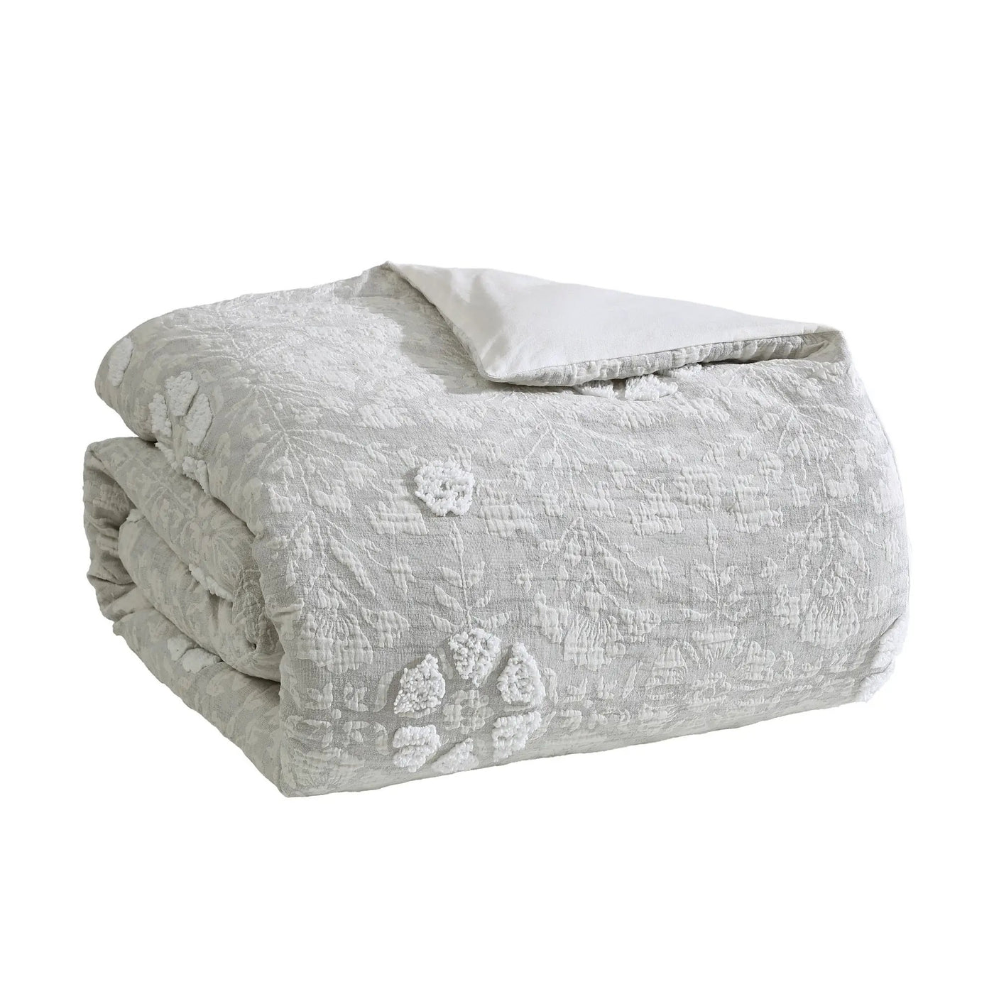 Tacey 5 Pc Textured Woven Jacquard Comforter Set by HouseOfZazla