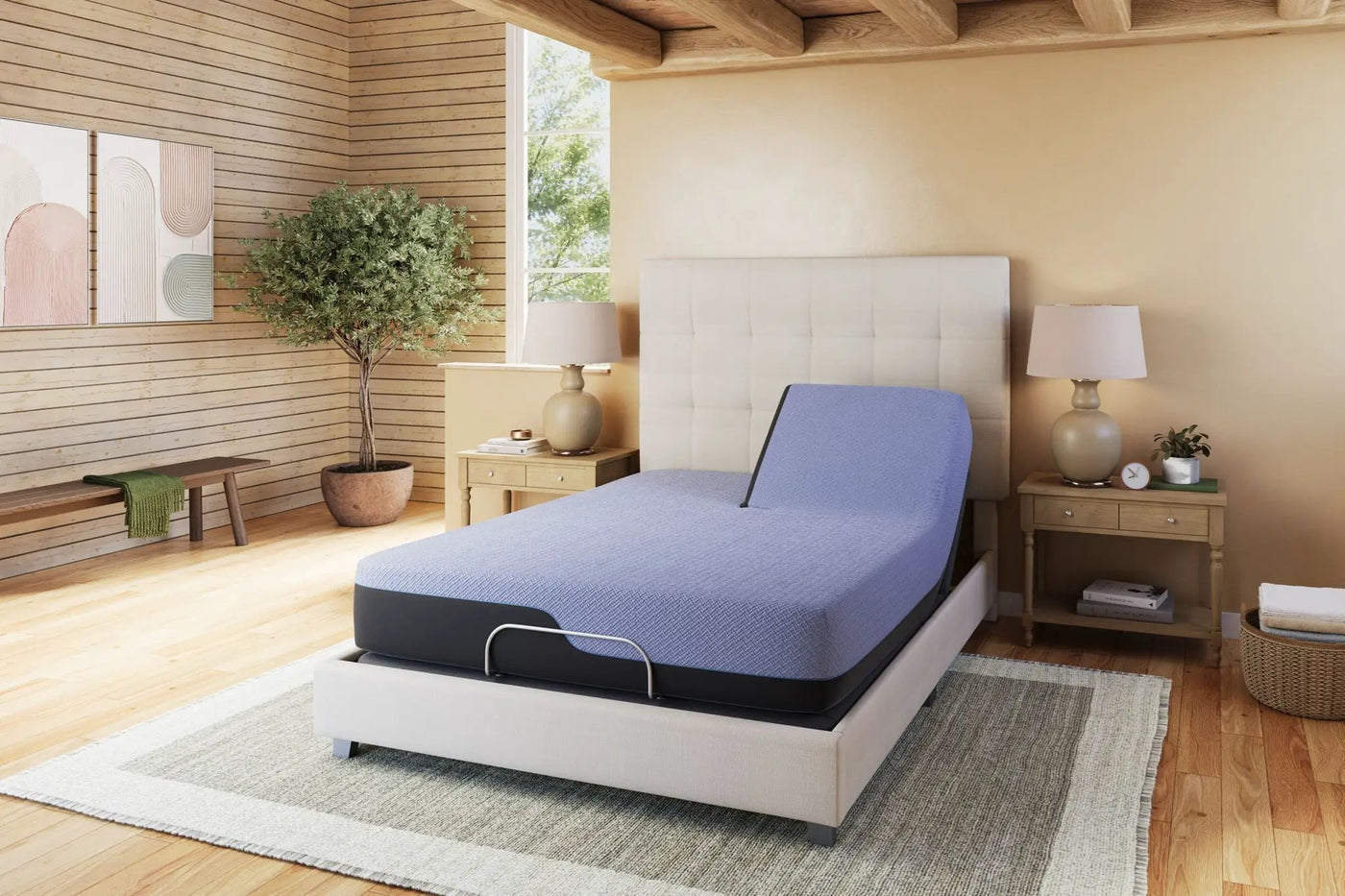 Refresh - 12" Flex Head Hybrid Cooling Fast Responding Latex Foam And Coil Mattress by Unique Piece Furniture
