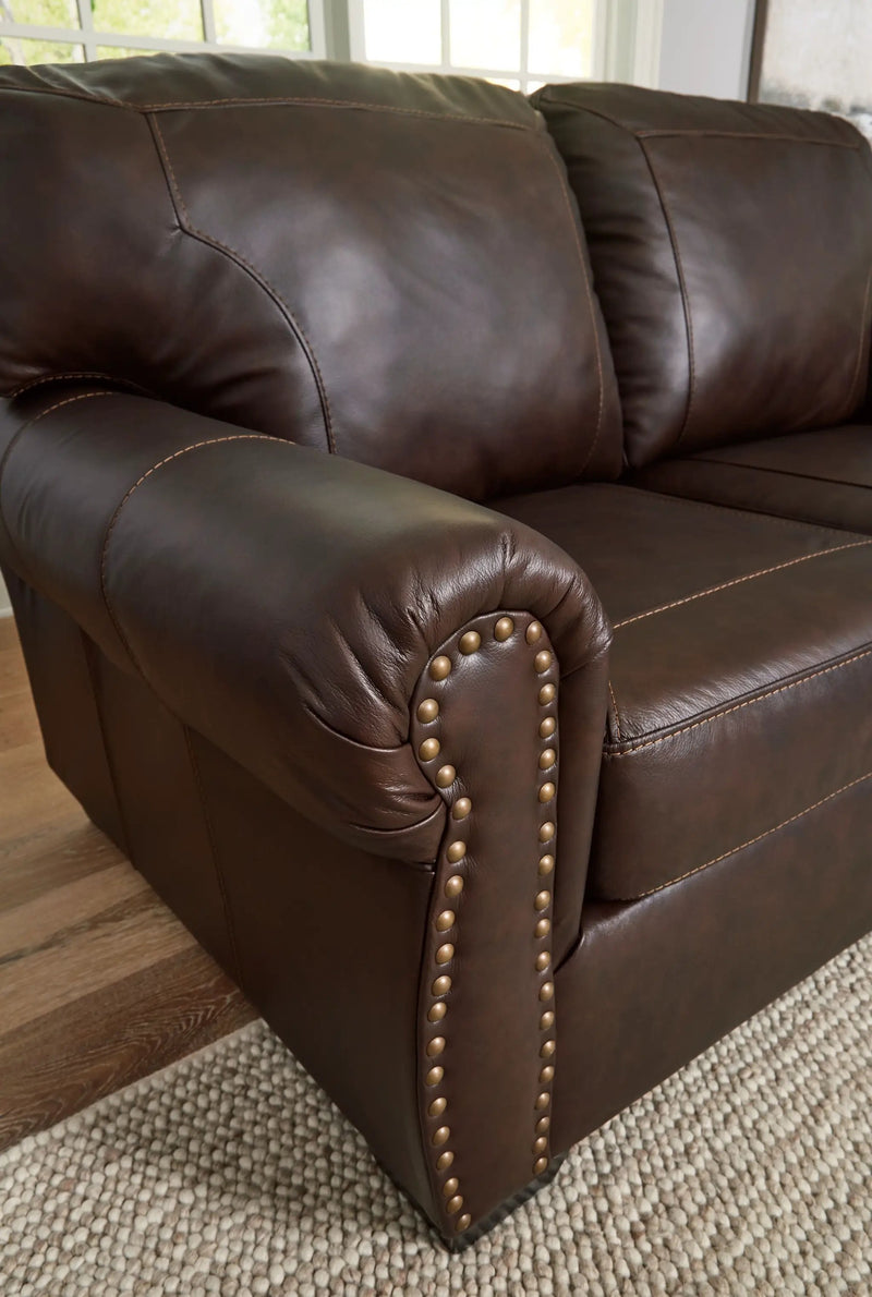 Colleton - Loveseat - Dark Brown by Unique Piece Furniture