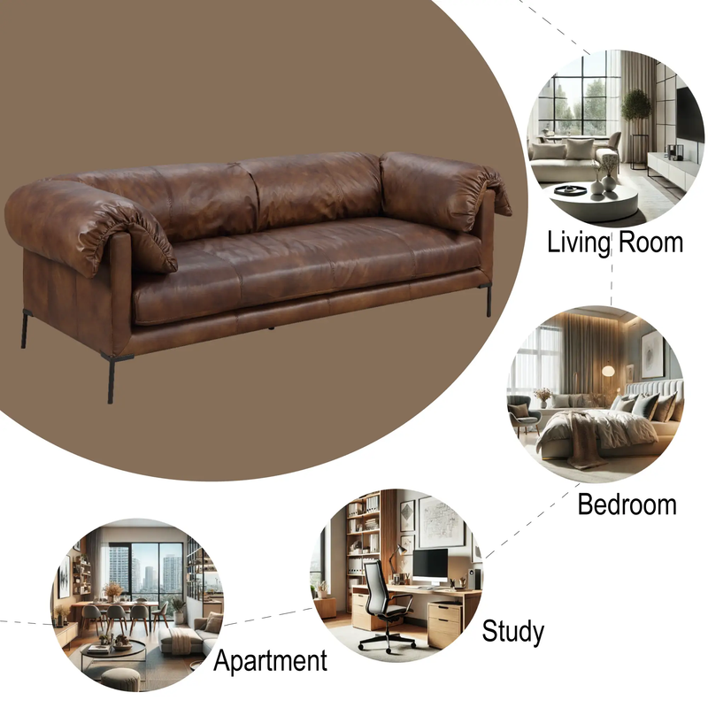 Jaron Sofa by HouseOfZazla