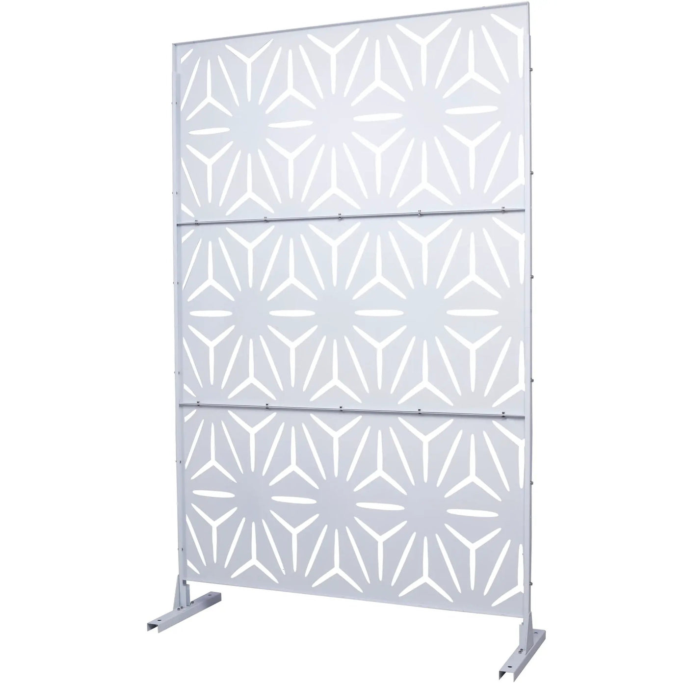 Outdoor & Indoor Metal Privacy Screen, Freestanding Decorative Panels by HouseOfZazla