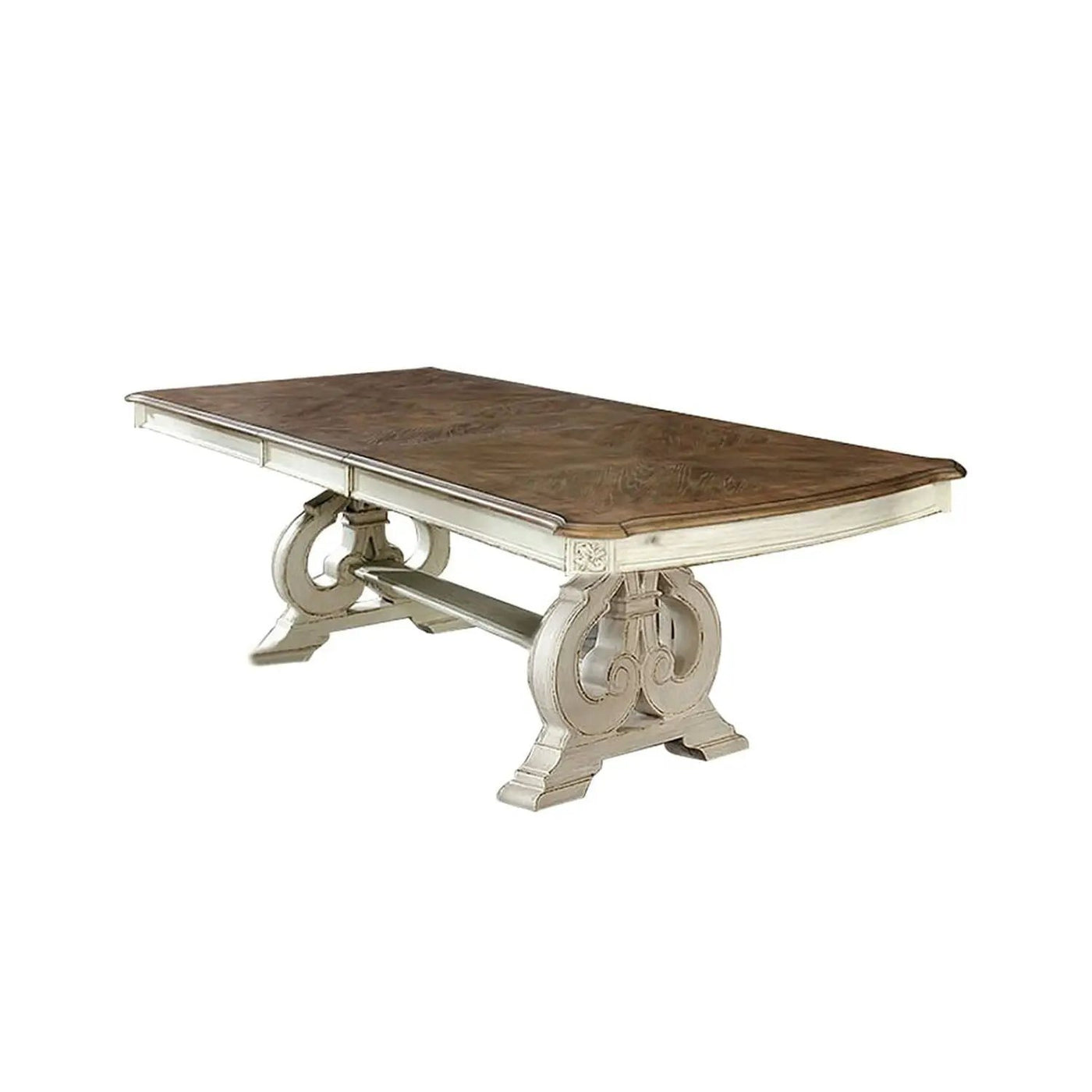 Rustic Dining Set With Table And Upholstered Chairs by HouseOfZazla